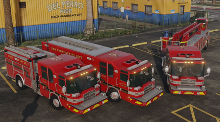 2022 Fire Truck Pack – FiveM Mods