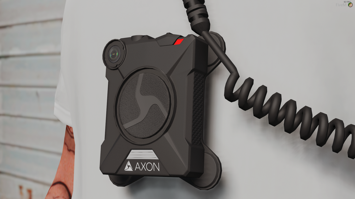 Motorola Lapel Mic / Axon 2 Body Camera Clothing/EUP Model FiveM Mods