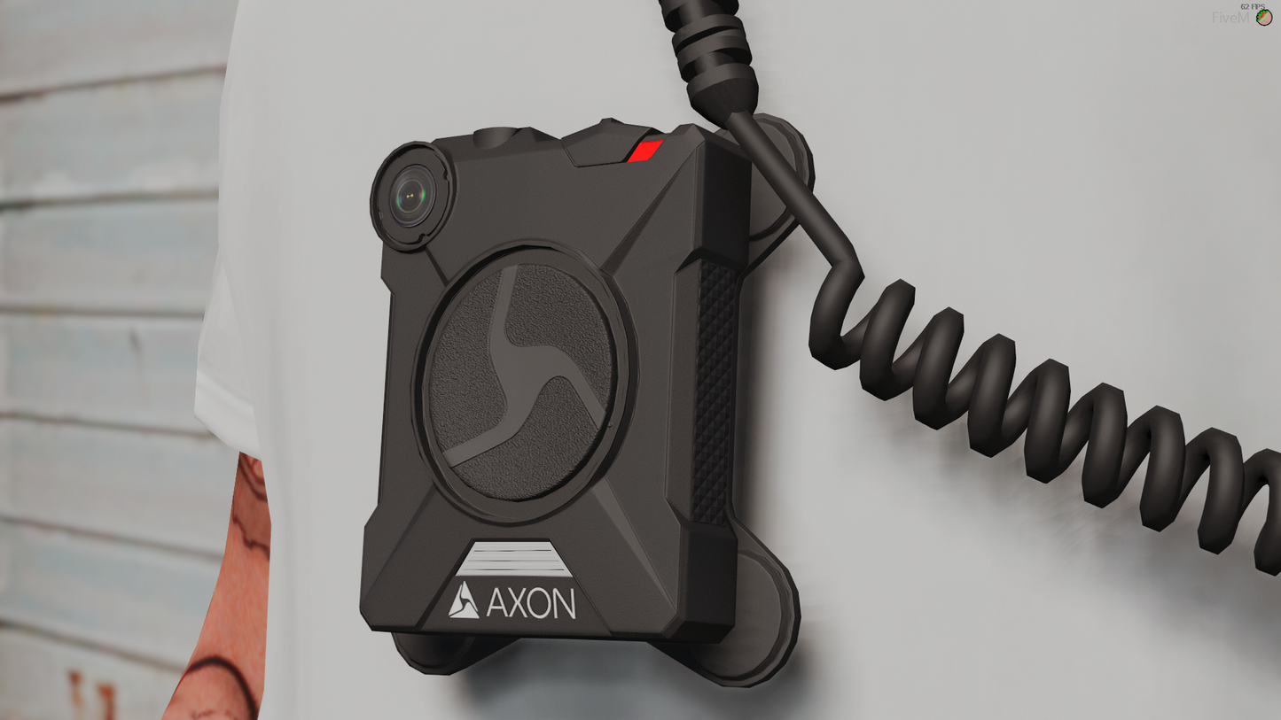 Motorola Lapel Mic / Axon 2 Body Camera Clothing/EUP Model