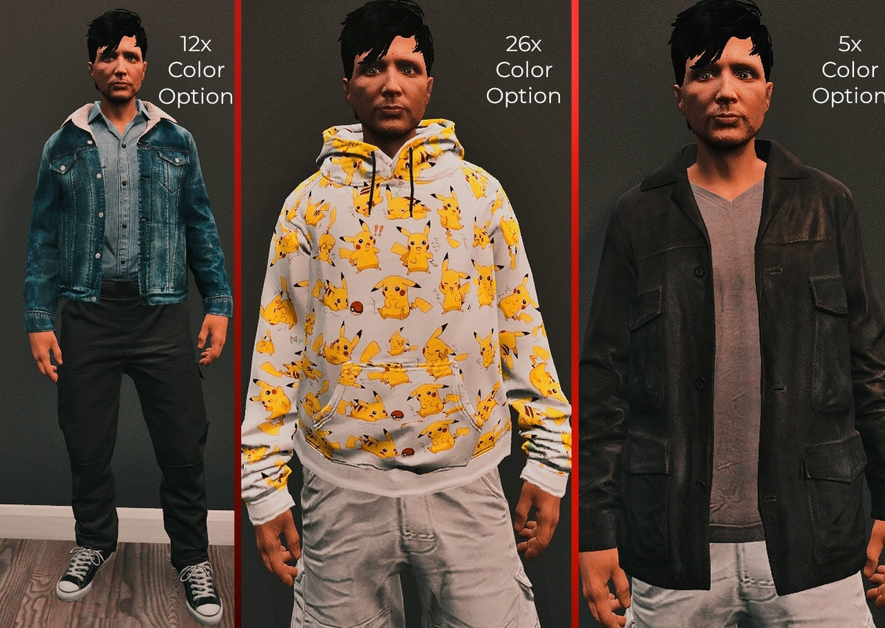 Ultimate Server Clothing Pack with Premium Brands – FiveM Mods