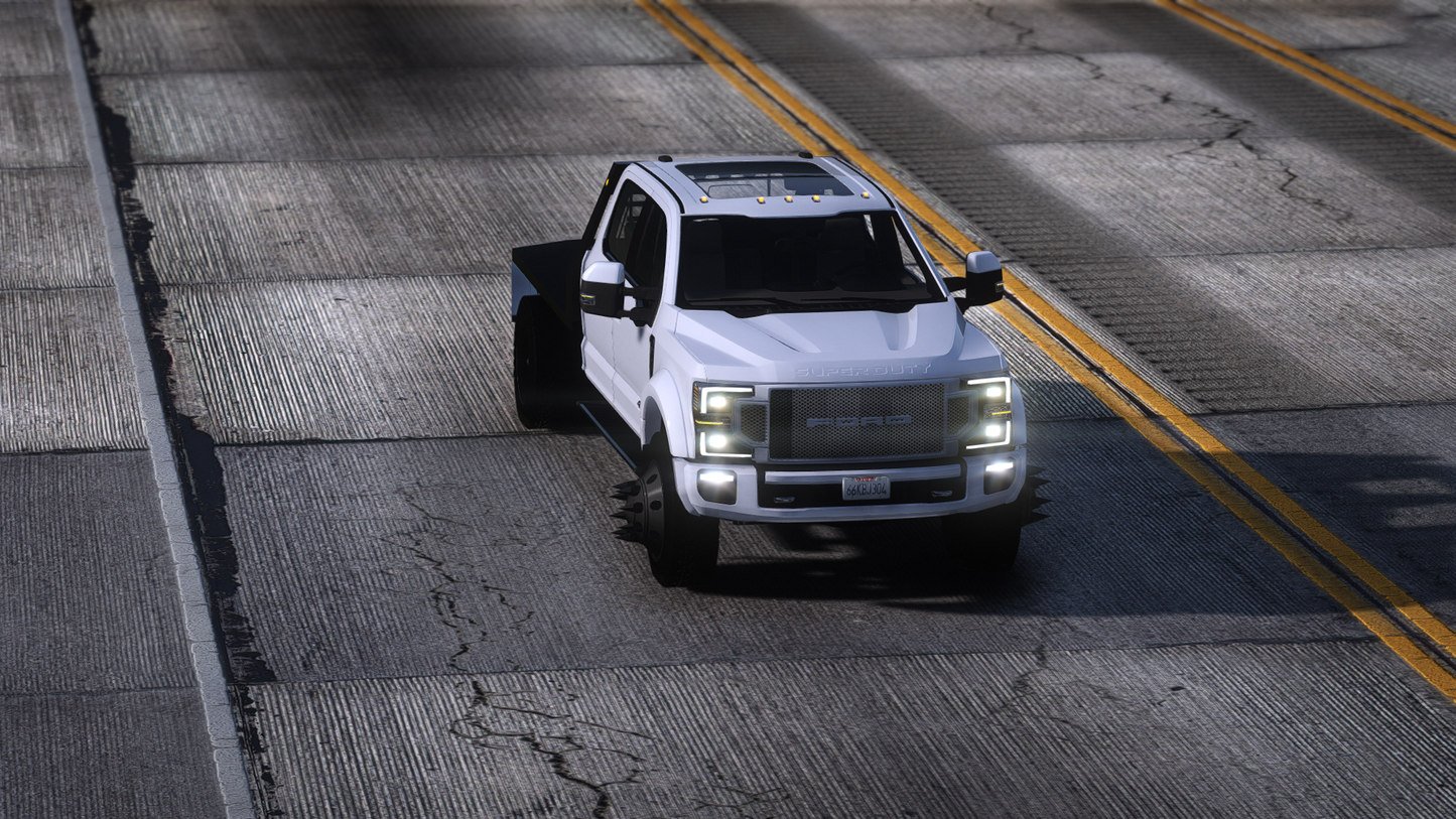 2022 Ford F450 Short Flatbed Pickup Truck