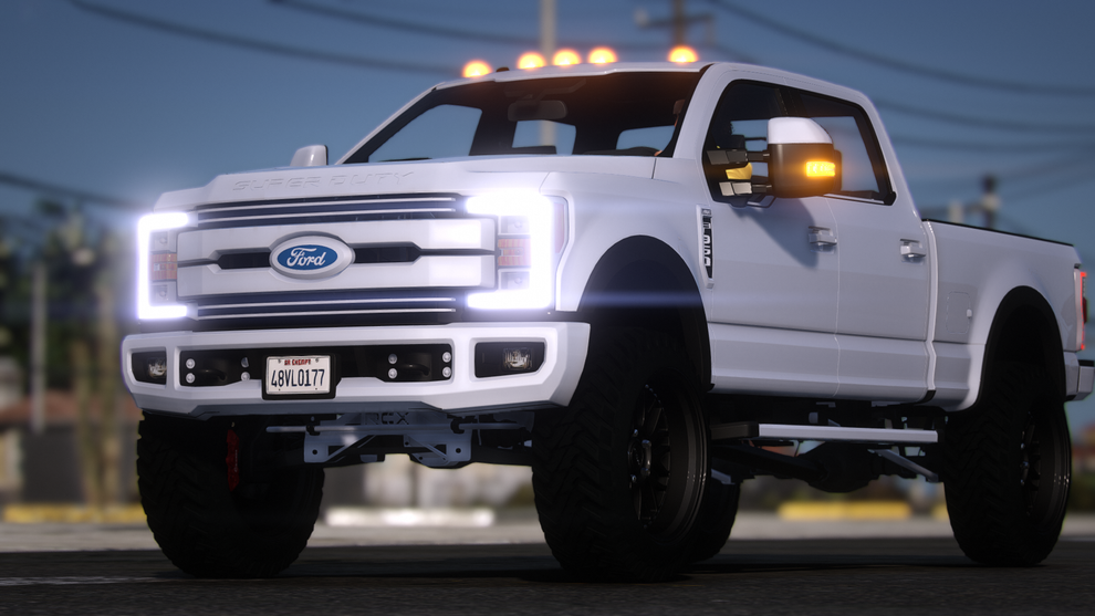 2019 Ford F350 Super Duty Truck – FiveM Mods