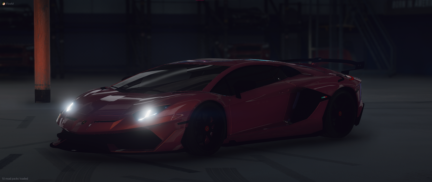 2019 Lamborghini Aventador SVJ – FiveM Mods