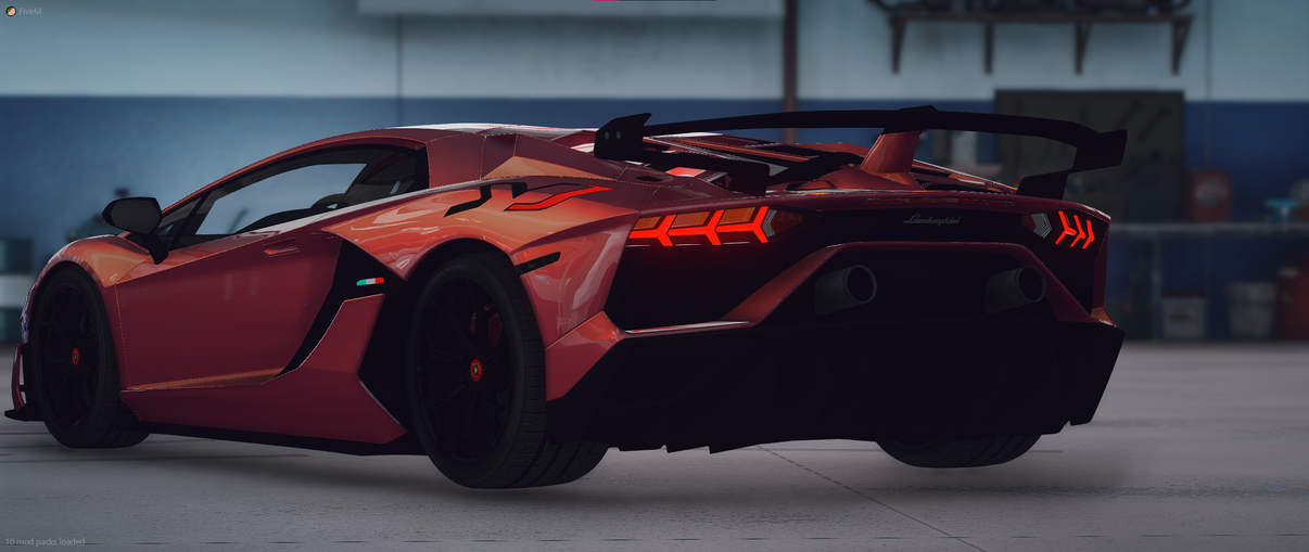 2019 Lamborghini Aventador SVJ – FiveM Mods