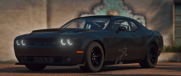 2018 Dodge Demon with Roll Cage – FiveM Mods