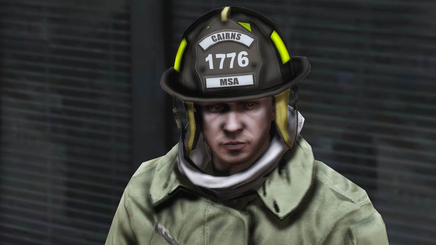 MSA Carins Fire Helmet