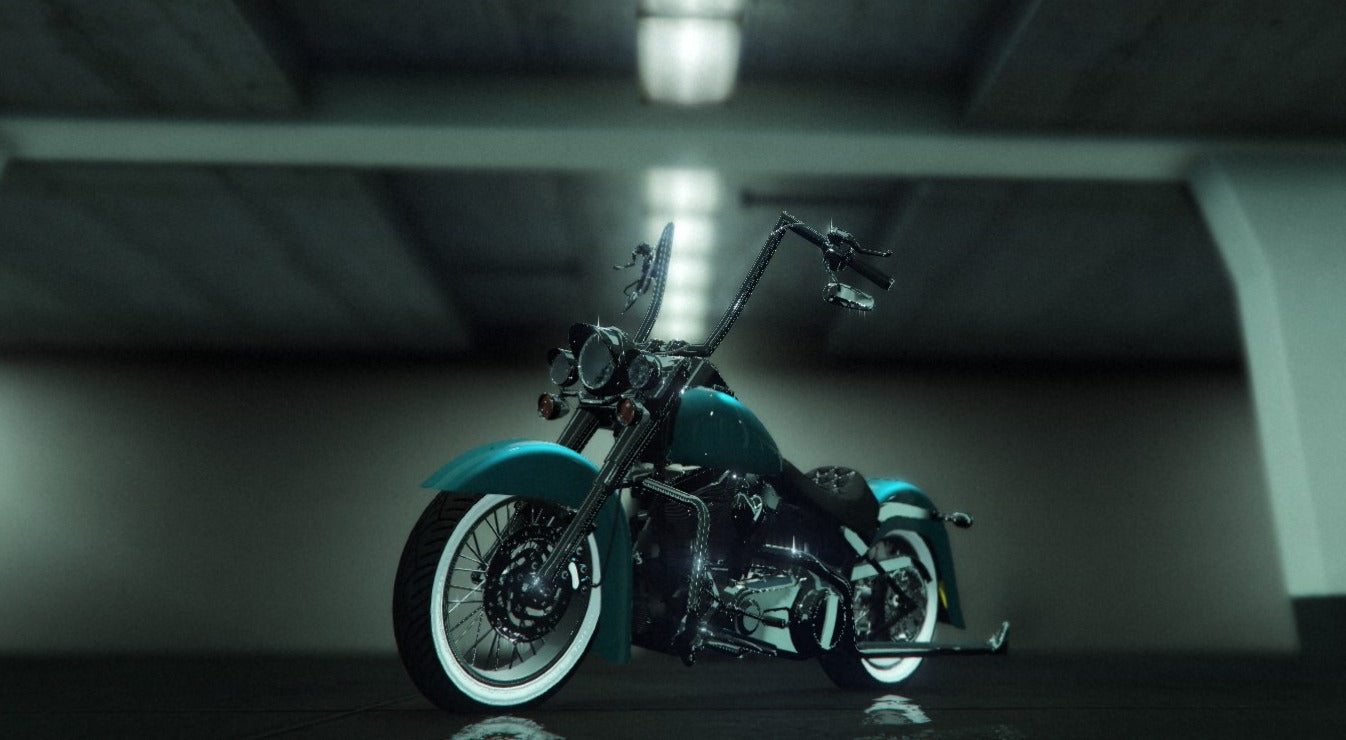 Vicla "Gangster Style" Softail Motorcycle