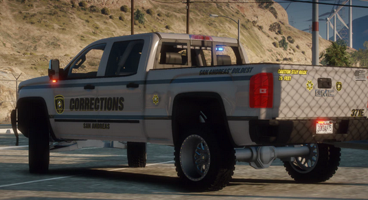 2018 GMC Sierra Corrections Pickup Truck – FiveM Mods