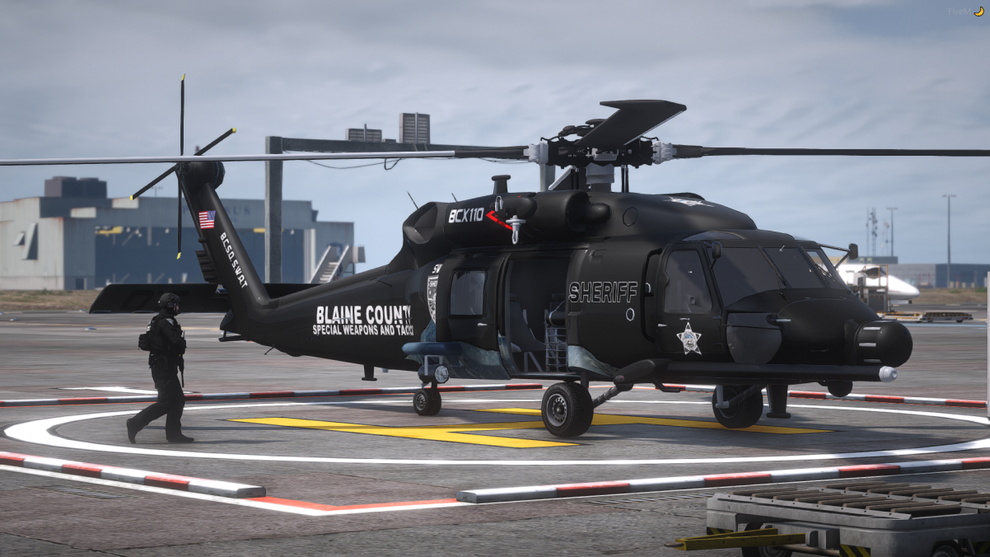 Swat Hawk Helicopter – FiveM Mods