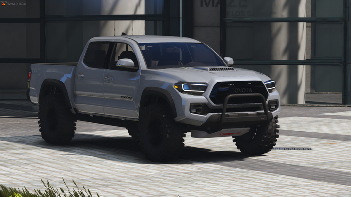 2022 Toyota Tacoma TRD Pro Unmarked Pickup Truck – FiveM Mods