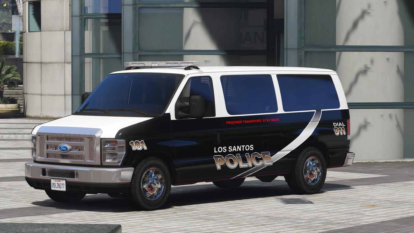 Ford E350 Prisoner Transport Van