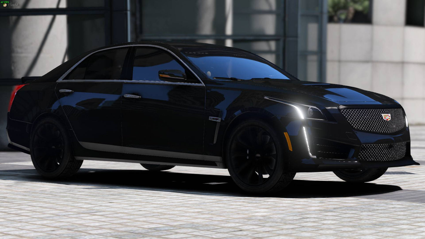 2016 Cadillac CTS V Unmarked LEO Car