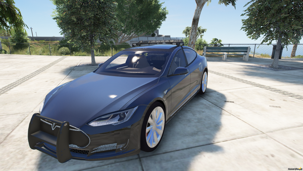 2020 Tesla Model S Unmarked Vehicle – FiveM Mods