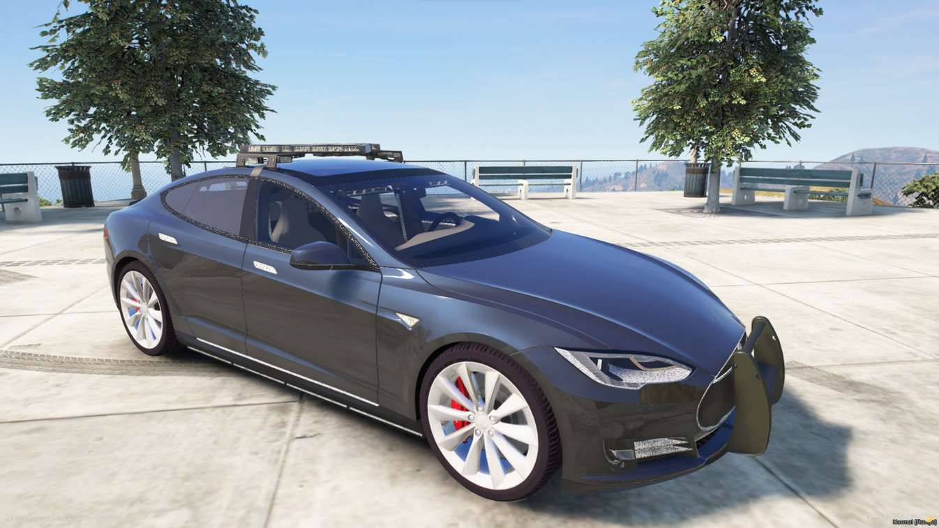 2020 Tesla Model S Unmarked Vehicle – FiveM Mods