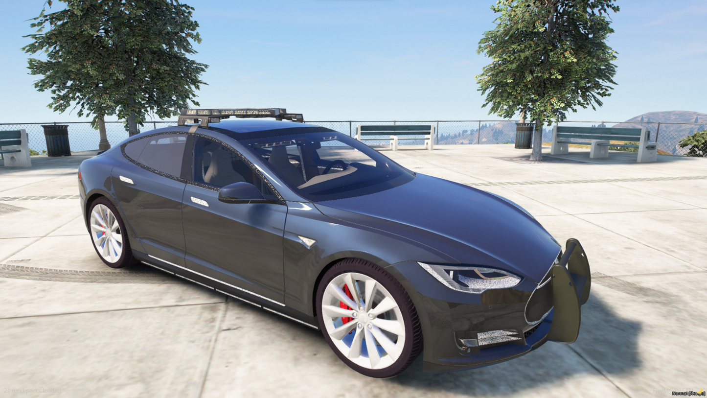 2020 Tesla Model S Unmarked Vehicle