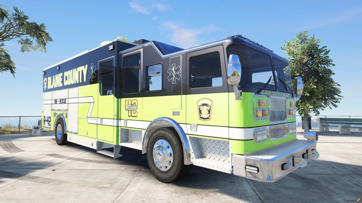 Fire Rescue Truck – FiveM Mods