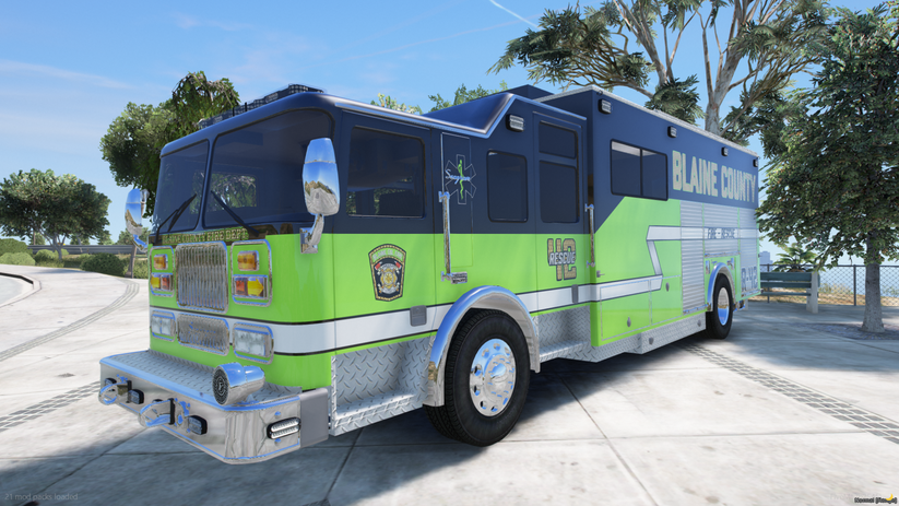 Fire Rescue Truck – FiveM Mods