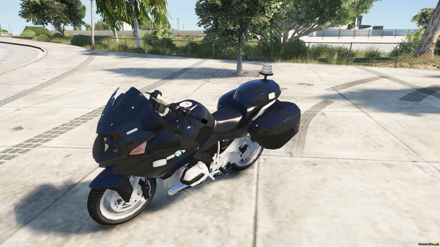 BMW Unmarked Motorcycle