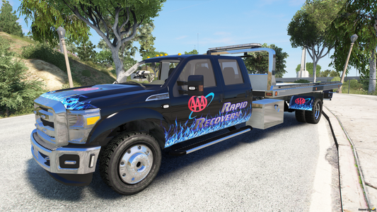 2010 Ford F550 Rollback Towing Truck