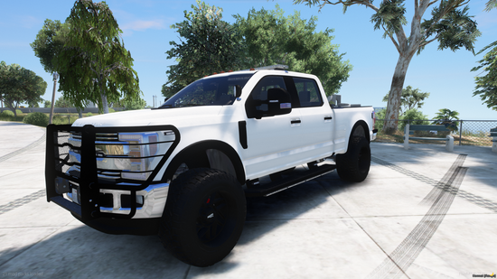 2021 F350 Lifted Unmarked Pickup Truck – FiveM Mods