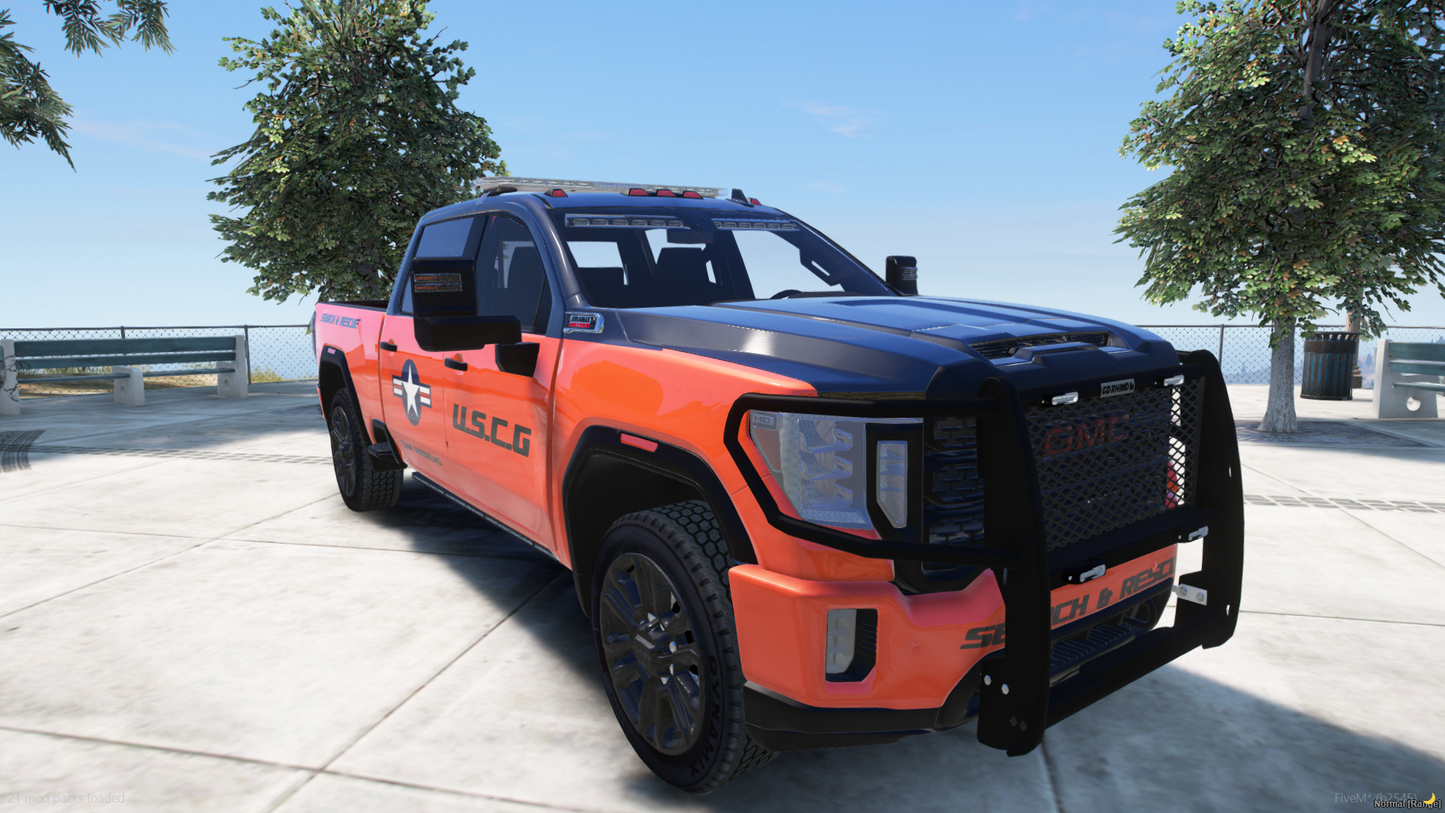 2020 GMC Sierra EMS/Fire/Search & Rescue Pickup Truck