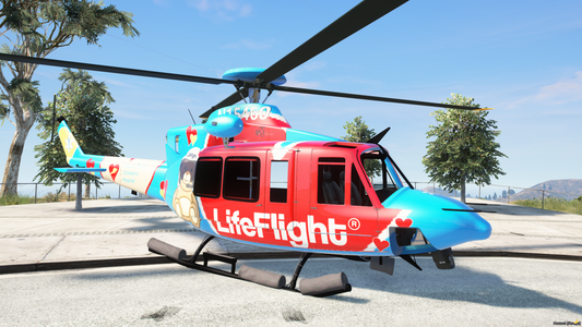 Bell 412 Helicopter