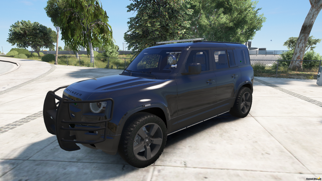 2021 Land Rover Defender Unmarked SUV – FiveM Mods