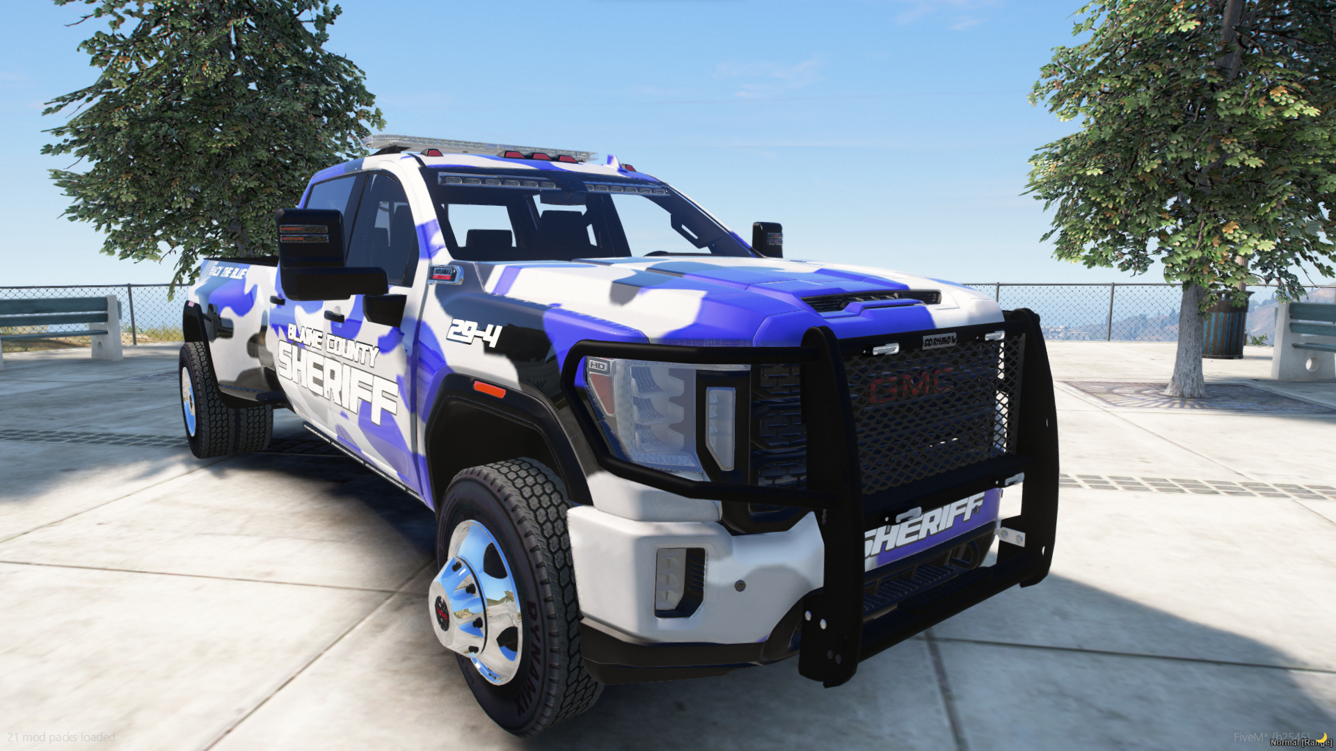 2020 GMC Sierra Dually LEO Pickup Truck – FiveM Mods