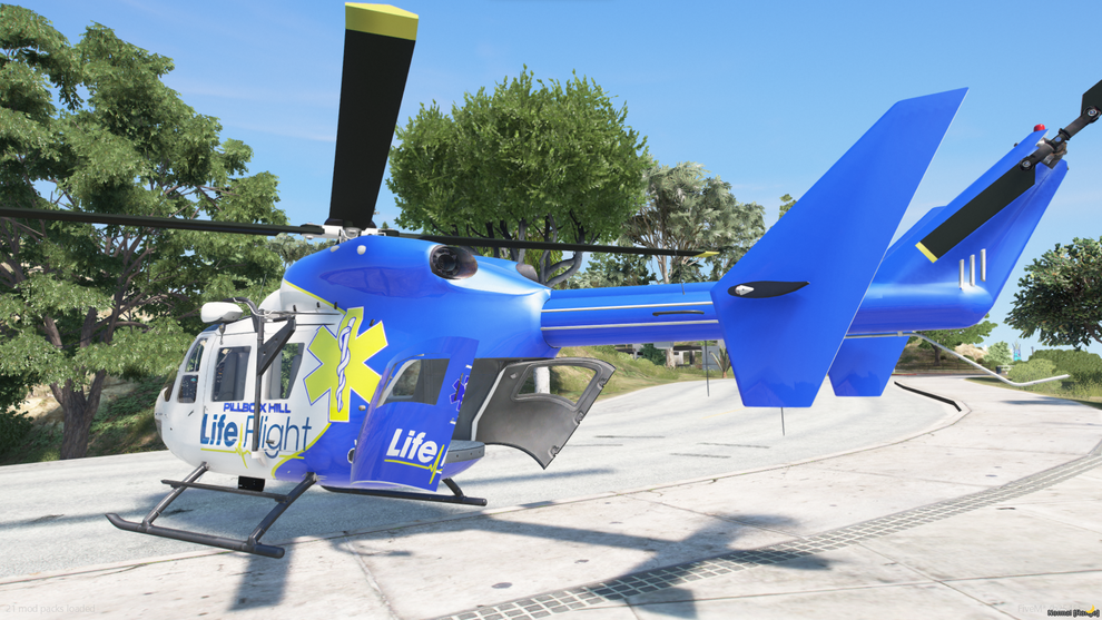 BK117 Helicopter – FiveM Mods