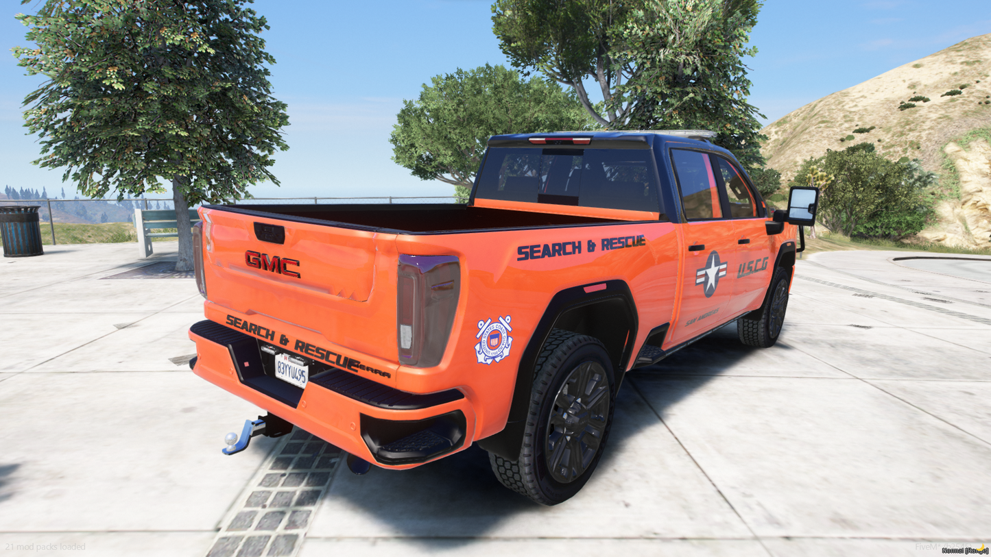 2020 GMC Sierra EMS/Fire/Search & Rescue Pickup Truck