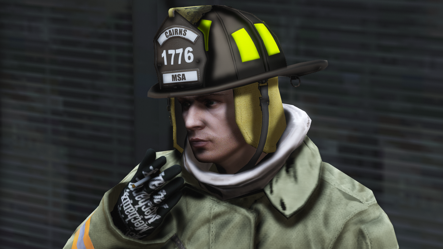 MSA Carins Fire Helmet